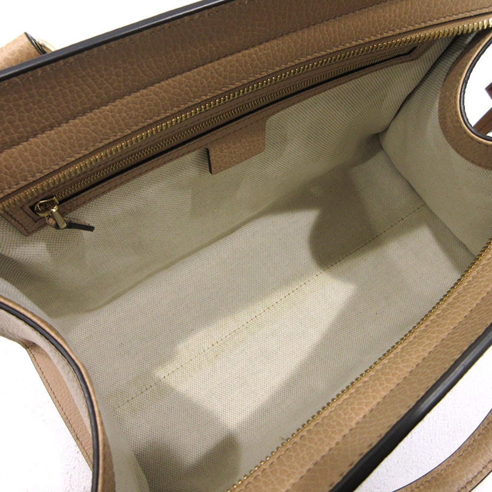 GUCCI Soho Interlocking GG bag handbag brown - Picture 4 of 8